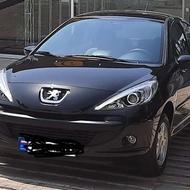 پژو 207i (پانوراما دنده ای) 1404 مشکی و سفید