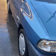 پراید 84 دوره رنگ . اطلسی