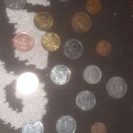 18 عدد سکه خارجی