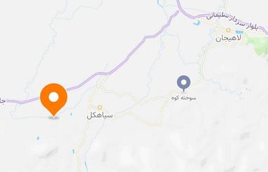 300 متر زمین قابل ساخت فاصله تا لاهیجان 30 دقیقه