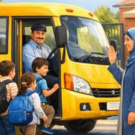 راننده خانم باروابط عمومی قوی