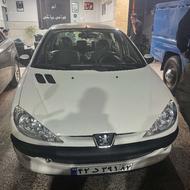 پژو 206 (تیپ6) 1388 سفید