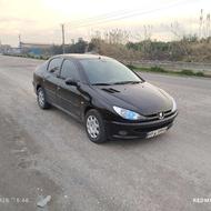 پژو 206 صندوق دار مدل 88