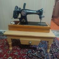 چرخ خیاطی نادر قدیمی سالم