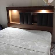تخت دو نفره باکس دار به همراه تشک