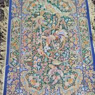 فرش دستبافت ابریشم زرچارک