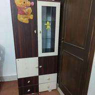 کمد لباس ویترینی تمیزوسالمmdf