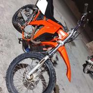 موتور تریل طرح کراس