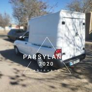 اتاق عقب پراید وانت فایبر گلاس مسقف