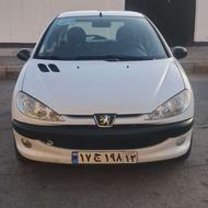 پژو 206 مدل 96 سالم و بی رنگ