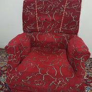 مبل زرشکی 7نفره