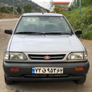 پراید بسیارعالی وسالم بشرط فقط دو وجب رنگ زیردرب عقب