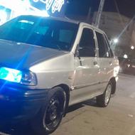 پراید مدل 87 بی رنگ موتوری سالم