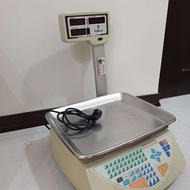 ترازو 50 کیلویی کارین و پرینتر حرارتی و بارکدخوان