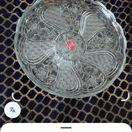 میوه خوری بزرگ شیشه ای خیلی زیبا