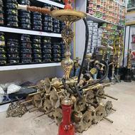 قلیان کامل همراه با لوازم درحد و نو در تعداد 10عدد