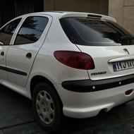 پژو 206 بی رنگ