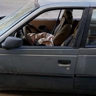 درب پژو 405 خاکستری