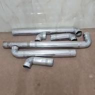 لوله بخاری همراه زانو