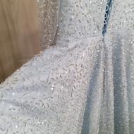 پیراهن سنگ دوزی عروسکی مزونی به علت سایز نیست