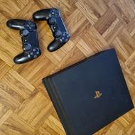 کنسول بازی ps4 پرو دو دسته در حد نو
