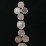 سکه قدیمی نقره تاریخ پایین