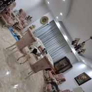 مبلمان 7 نفره کلاسیک بانهارخوری 8 نفره