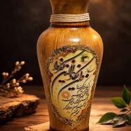 گلدان سفالی ارتفاع 40 سانتی متر