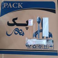 پک قاشق چنگال یکبارمصرف