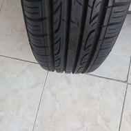 دو حلقه لاستیک گلدستون 185/60/14 95 درصد