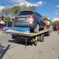 امداد خودرو تکاب یدک کش جرثقیل و کفی خودرو بر