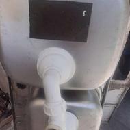 سینک دو لگنه استیل ظرفشویی