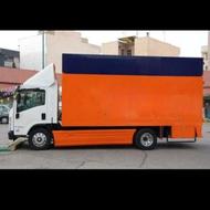 اتوبار باربری رباط کریم نیسان خاور ایسوزو حمل اثاثیه منزل