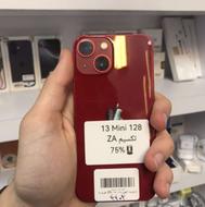 آیفون 13 مینی| حافظه 128گیگ| باتری 75| Iphone 13 Mini | ZA