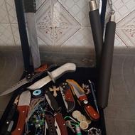 همه نوع چاقو کلکسیونی معاوضه هم دارم