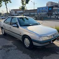 پژو 405 GLX (دوگانه سوز ) 1389 نقره‌ای