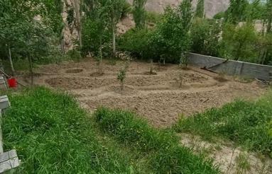 950 متر زمین باغی کنار رودخانه هراز