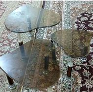 میزعسلی شیشه ی نو