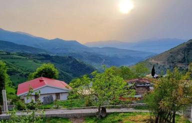 350 متر زمین داخل بافت روستای زیبای رشی