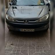 206 تیپ6 بسیار،سالم