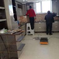 کابینت کار جا به حای خرده کاری نصب جوشکاری خرده کاری و غیره