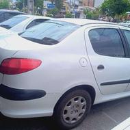 پژو 206 SD (صندوق دار) 1390 سفید