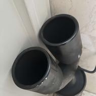 منبع اگزوز 106با سر اگزوز دو لول