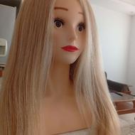 کله مانکن صددرصد موی طبیعی