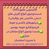 کارخانه قالیشویی ومبلشویی عقیق