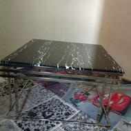 میز وسط مبلی و سه عسلی در حد نو
