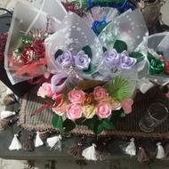 گل پارچه ای و ربانی