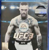دیسک بازی UFC3 نسخه پلی استیشن4 ps4 ps5