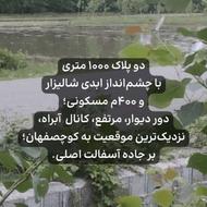 فروش زمین مسکونی 1000 متر در ایمن آباد