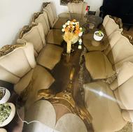 میز نهار خوری ده نفره